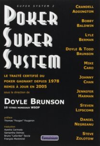 Poker Super System meilleur livre sur le poker